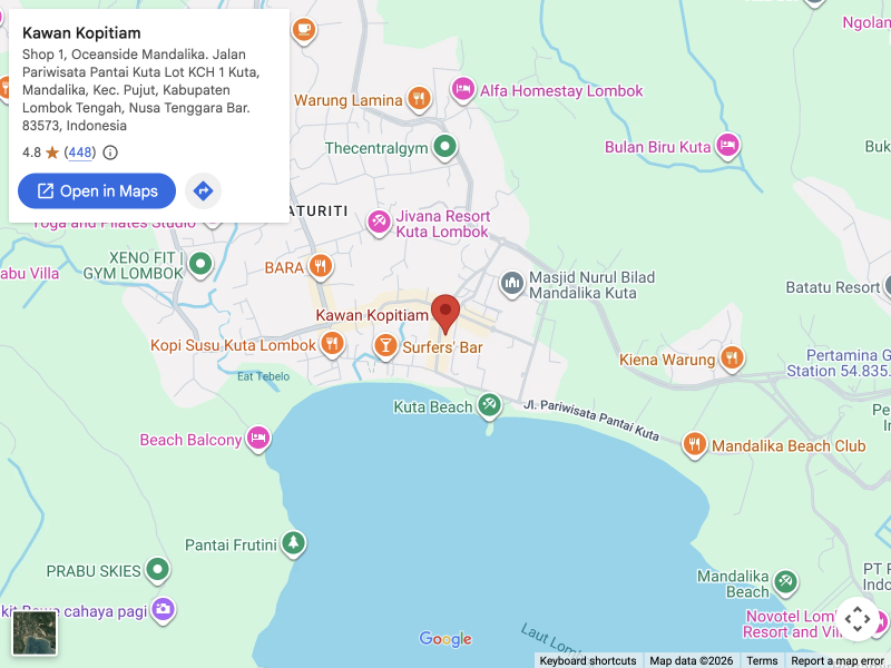 Kawan Kopitiam · Google Maps 位置图