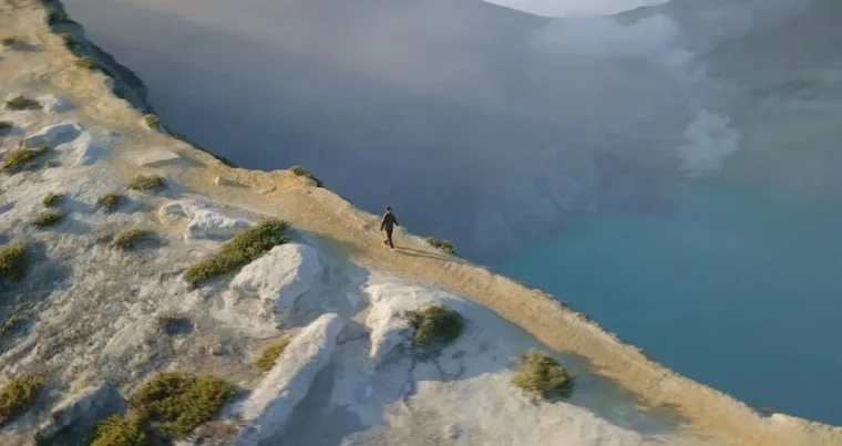 第一次 · 宜珍火山口山脊